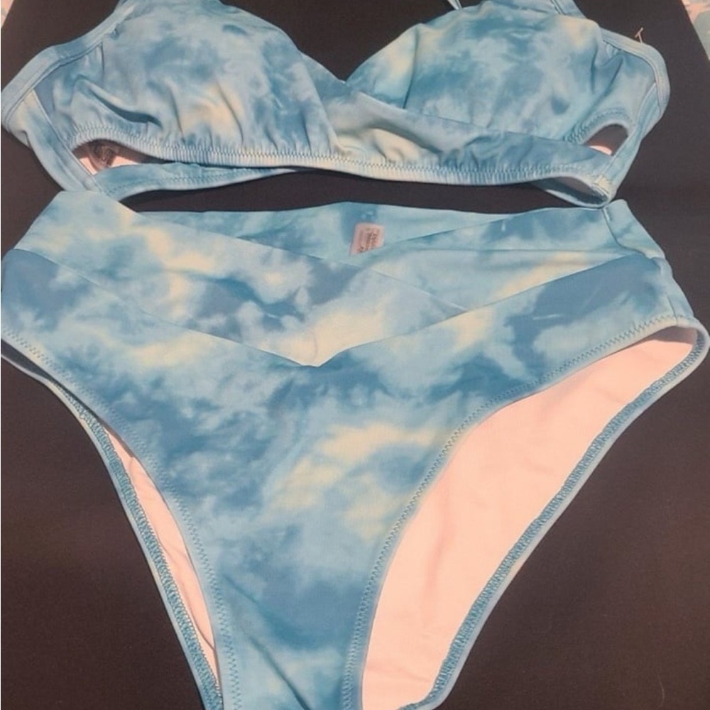Victoria's Secret PINK Swim Bikini tie dye